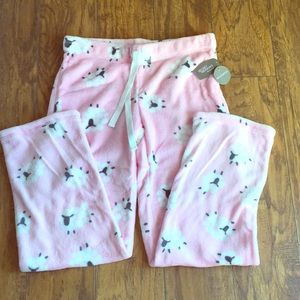 Fleece P.J. pants 😴🌸😴
